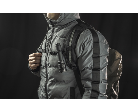 Фонарь тактический Viking Pro MAX (Black; Холодный; 5300Lm; акк21700-5000mAh)